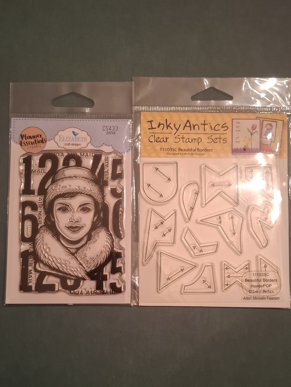 The Anna Clear Photopolymer Stamp (SKU: ecd-cs433) by Elizabeth Craft Designs